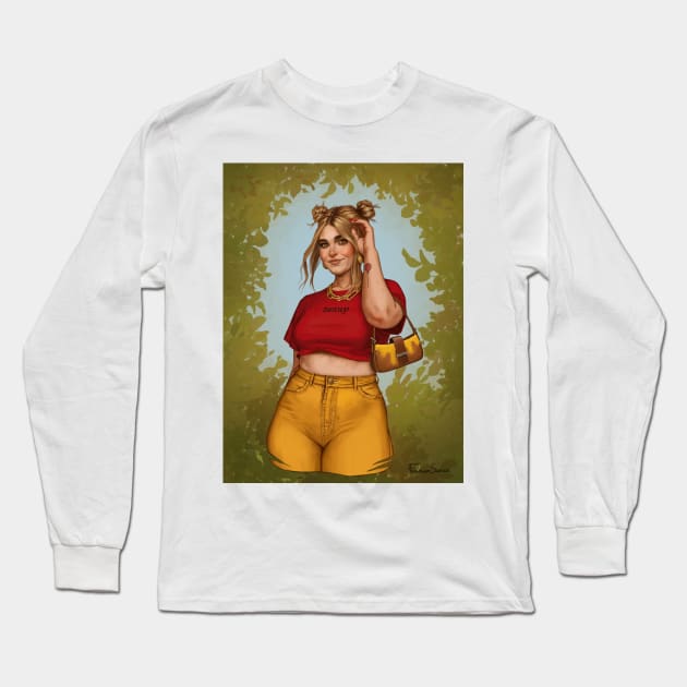 Winnie Long Sleeve T-Shirt by fdasuarez